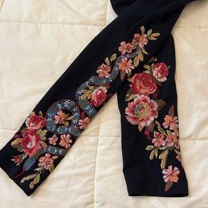 Johnny Was Cotton Leggings, Size L